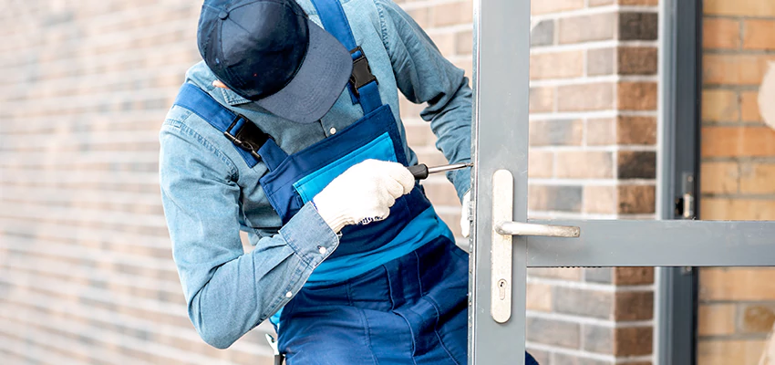 Pivot Storefront Door Locks Installation in Woodlake, California